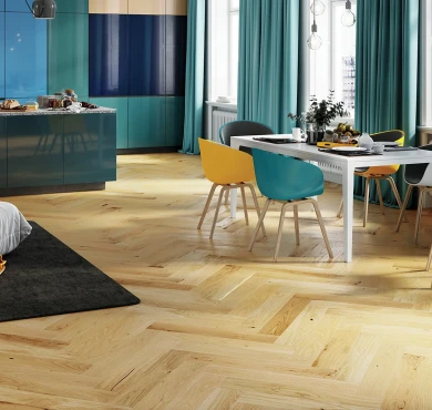 Stejar Caramel Herringbone 130